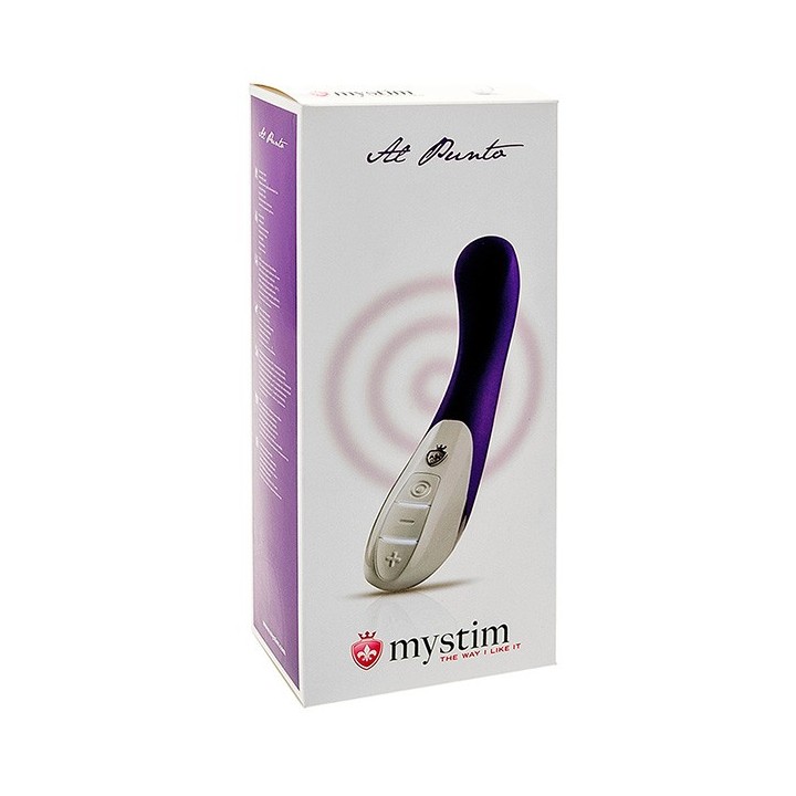 MYSTIM AL PUNTO VIBRATOR, DEEP PURPLE