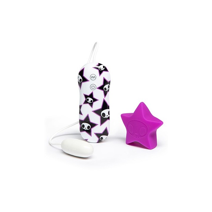 tokidoki 7 Function Silicone Pink Star Clitoral Vibrator