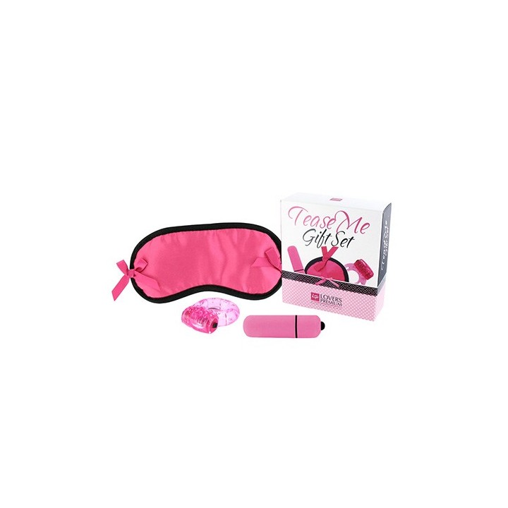 LOVERSPREMIUM - TEASE ME GIFT SET PINK