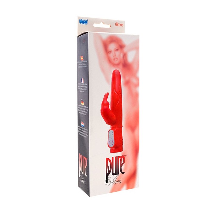 Pure Vibe Rotativo Rabbit Rojo