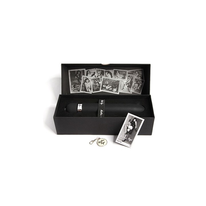 BETTIE PAGE VIBRO-A-GO-GO CLASSIC VIBRATOR BLACK