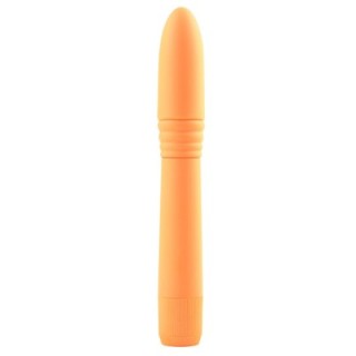 NEON LUV TOUCH RIBBED SLIMS ORANGE