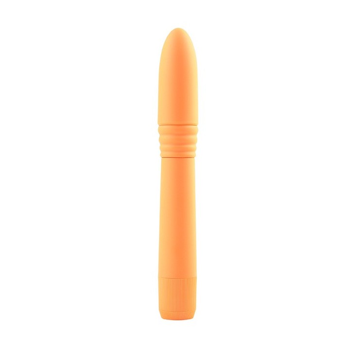 NEON LUV TOUCH RIBBED SLIMS ORANGE