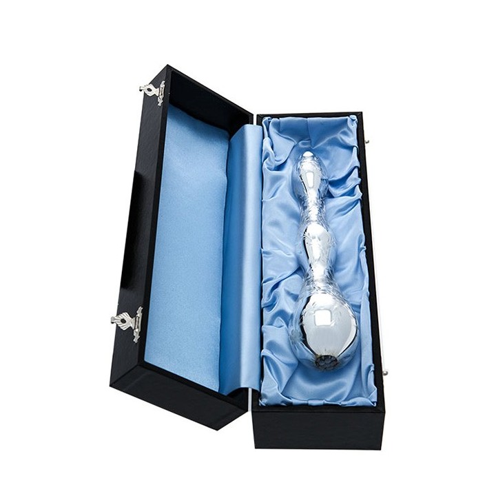 Shiri Zinn Dildo Espejo de Cristal plateado