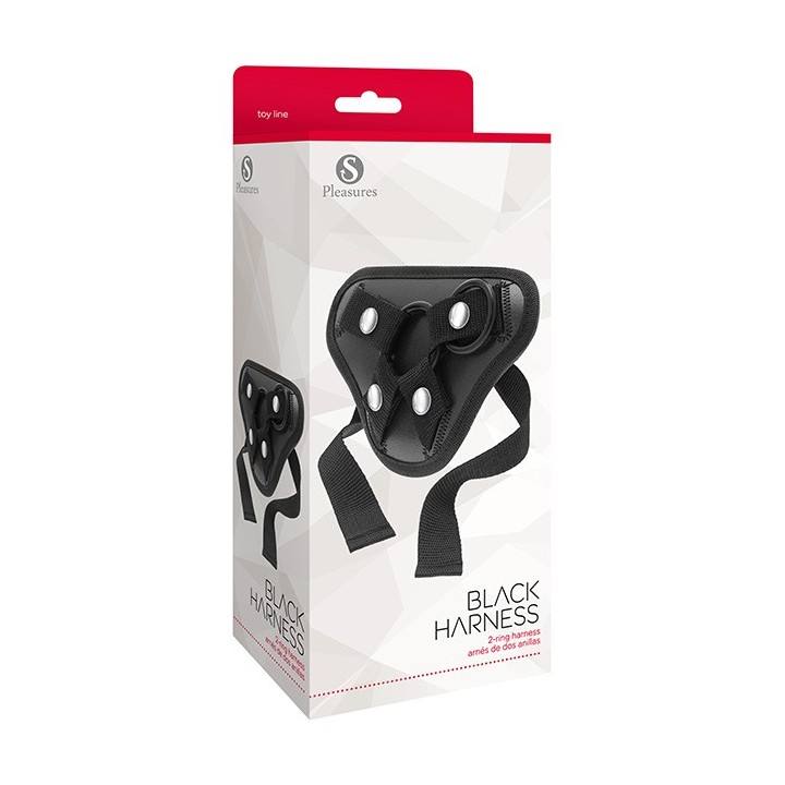 Black Harness - 2 Ring Harness