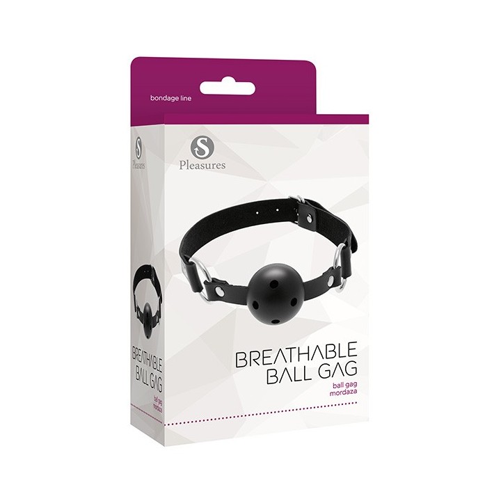 Breathable Ball Gag Black