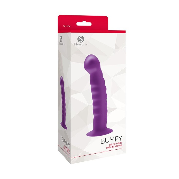 Bumpy Dildo Purple