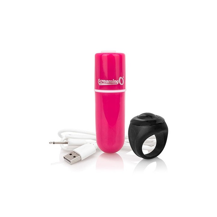 Charged Vooom Remote Control Bullet - Pink