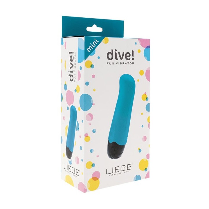 Dive! Mini Vibrator Ocean Blue
