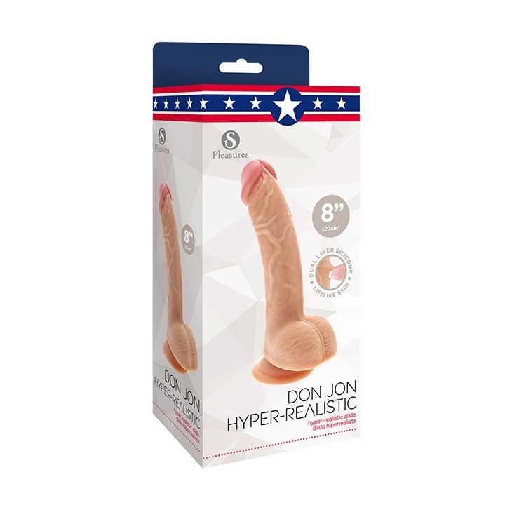 Don Jon HyperRealistic Dildo 20 cm
