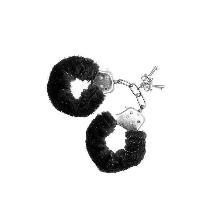 Furry Cuffs Black