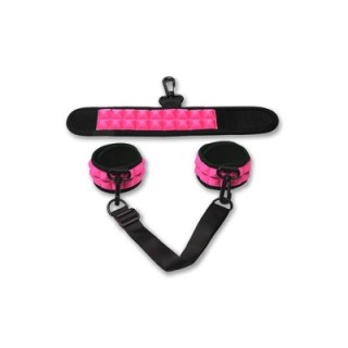 Resist No Evil Cuffs Cerise