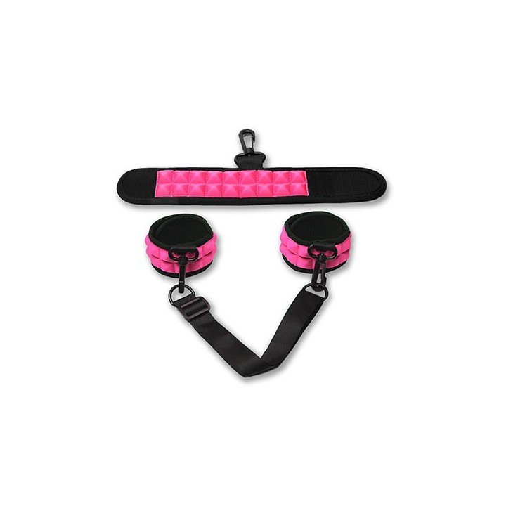 Resist No Evil Cuffs Cerise