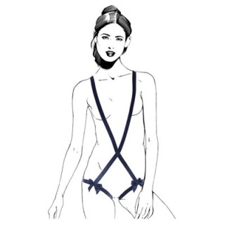 Blue Velvet Body Straps