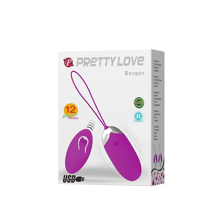 Berger Remote Vibrating Egg Rechargeable