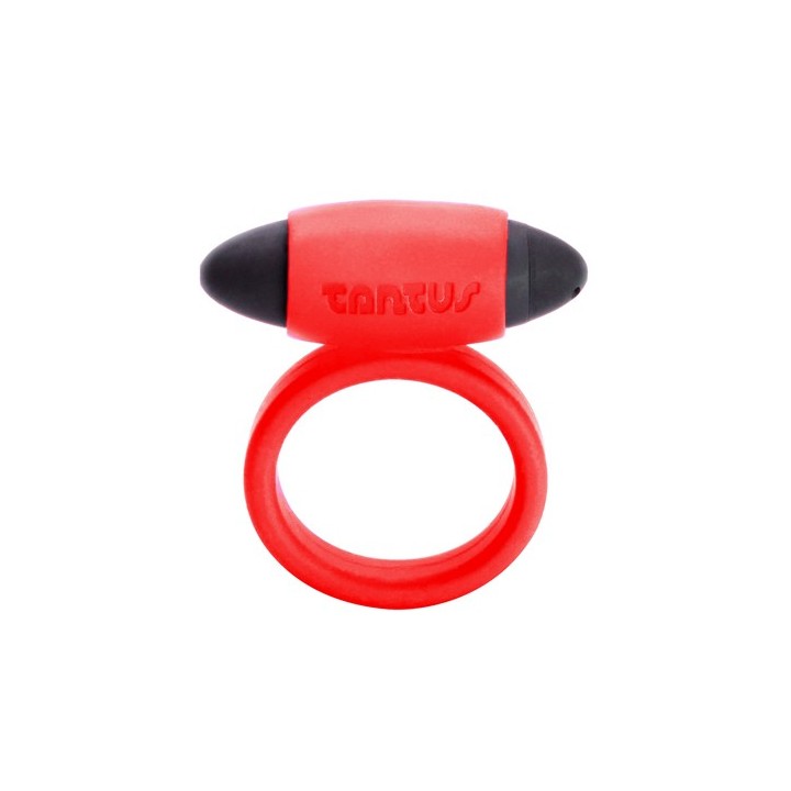 Vibrating Super Soft Ring Red