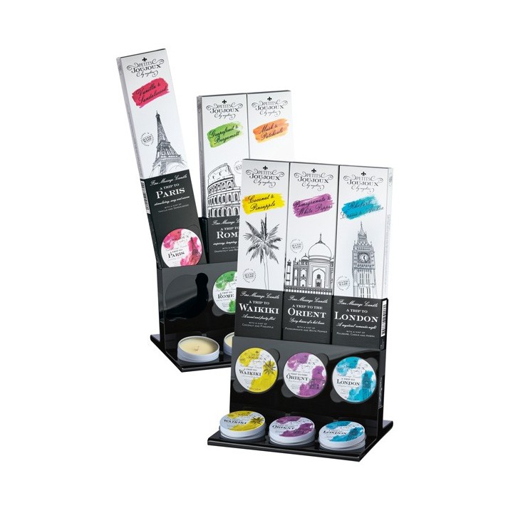 Candle display stand set