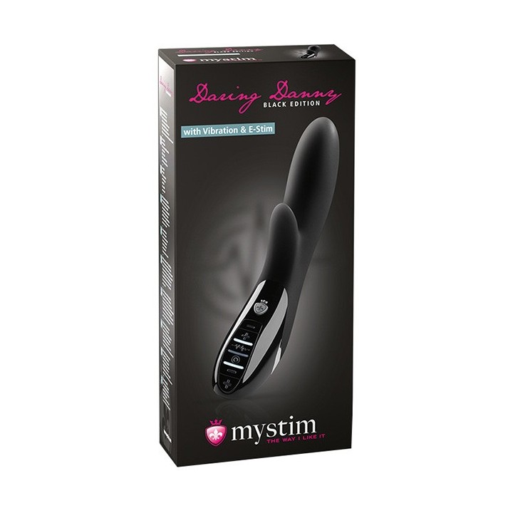 Danny eStim Vibrator, Black Edition