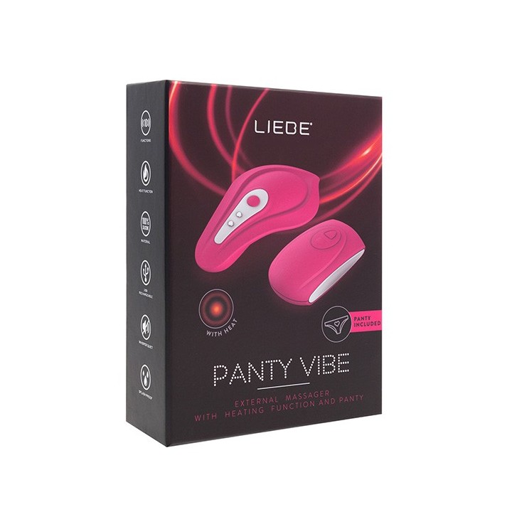 Panty Vibe Recargable Cerise S-M