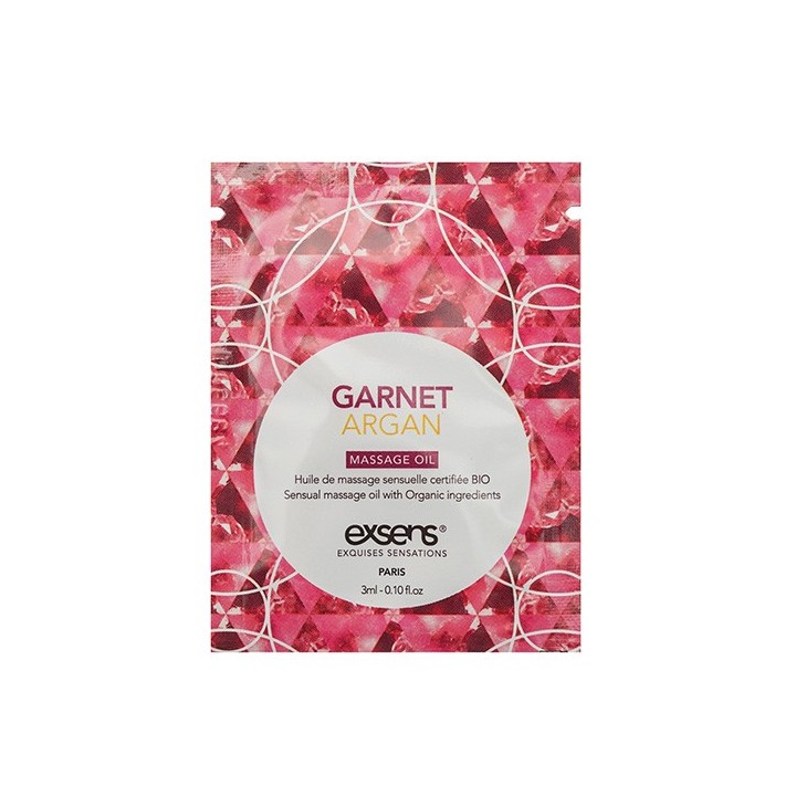 Garnet Argan Massage Oil 3ml.