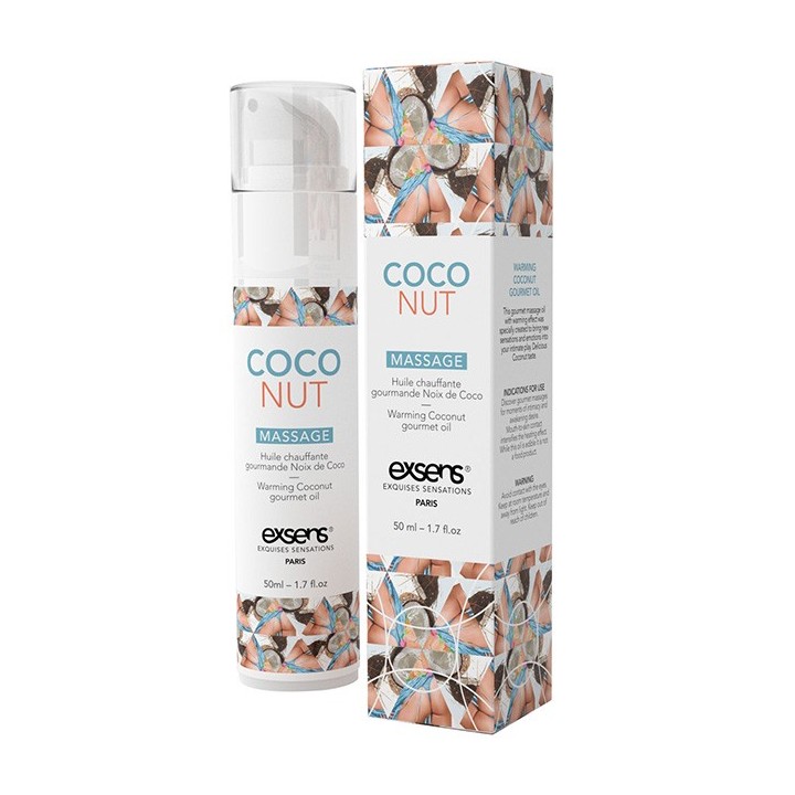 Warming Gourmet Massage Oil Coconut 50 ml