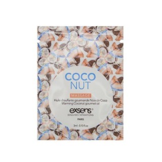 Warming Gourmet Massage Oil Coconut Sachet 3 ml