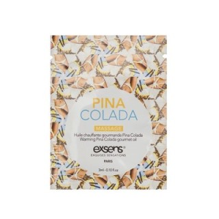 Warming Gourmet Massage Oil Pi?a Colada Sachet 3 ml