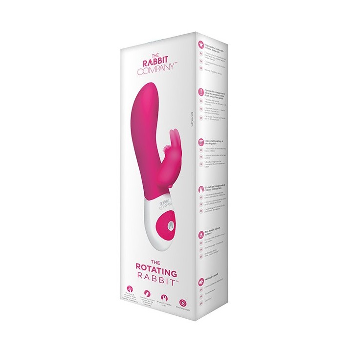 Rotating Rabbit Hot Pink