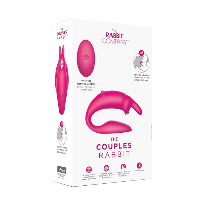 The Couples Rabbit Hot Pink