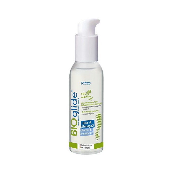 BIOglide lubricant and massage oil