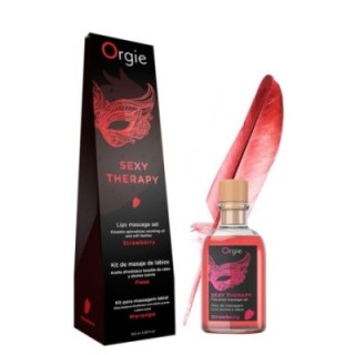 Lips Massage Kit  Strawberry