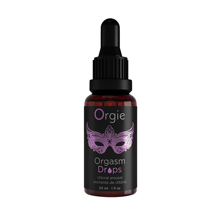 Orgasm Drops Clitoral Arousal