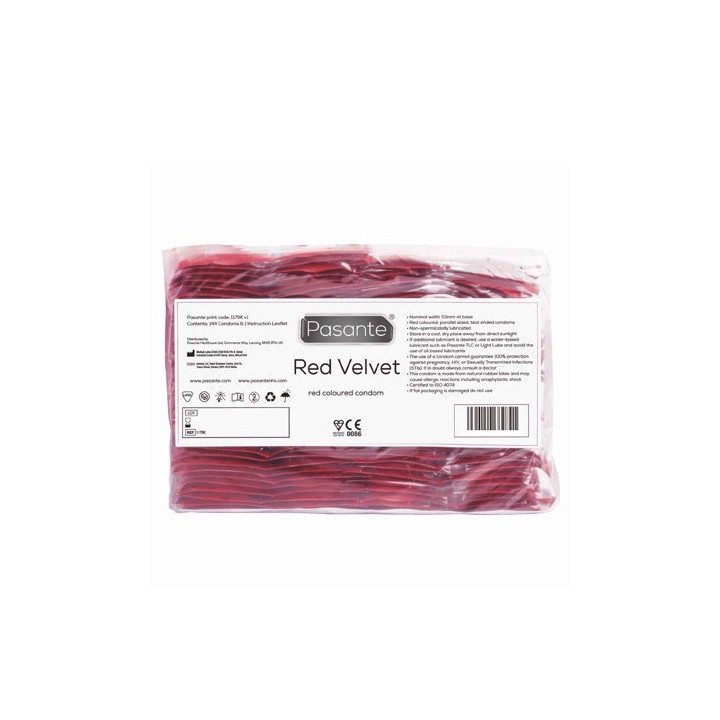 Pasante Red Velvet BULK 144  UDS