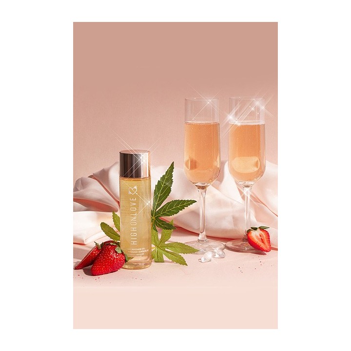Massage Oil Strawberries & Champagne