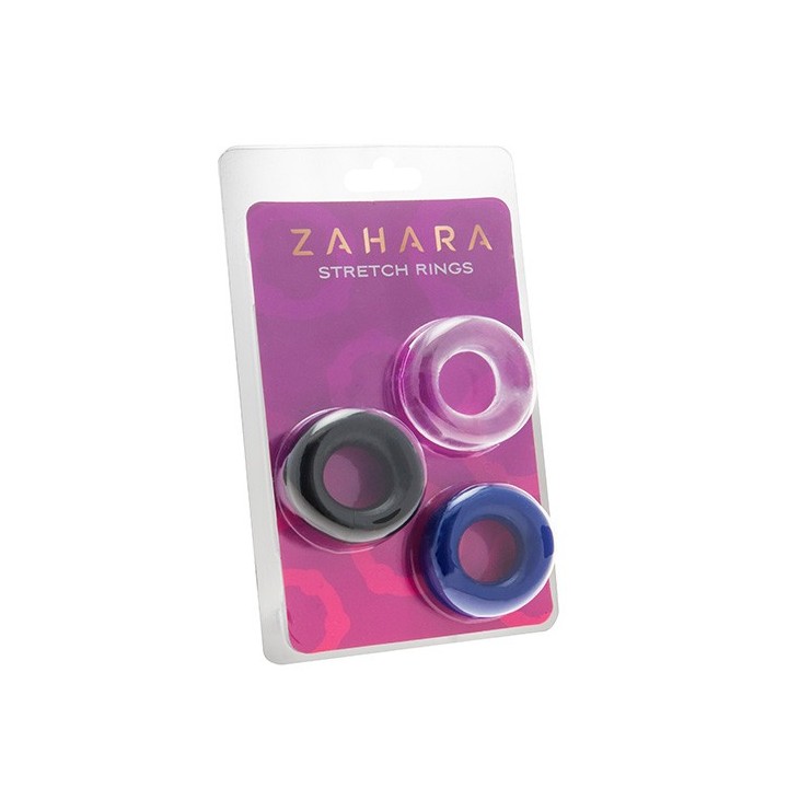 Zahara Anillas 3 Pcs Multi Color