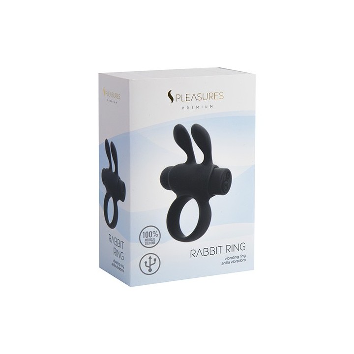 Rabbit Ring Rechargeable Black
