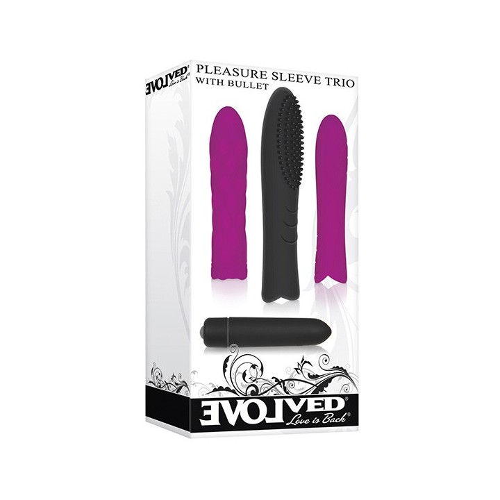Pleasure Sleeve Trio WithH Bullet