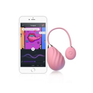 MAGIC MOTION MAGIC SUNDAE APP CONTROLLED LOVE EGG - PINK