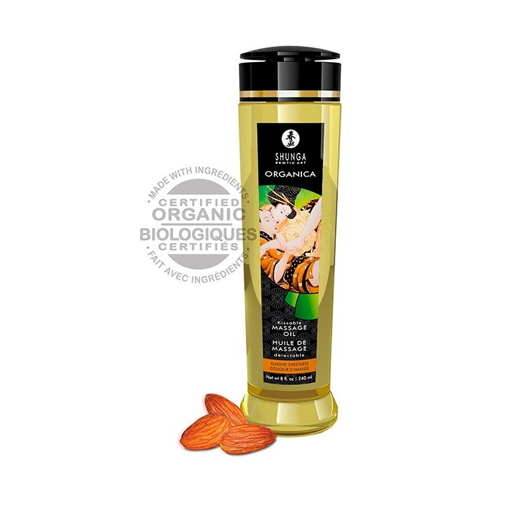 Shunga Massage Oil Almond Sweetness - Almendra Dulce