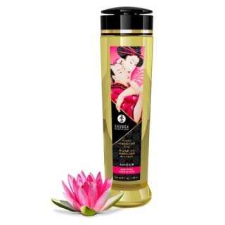 Shunga Massage Oil Amour - Dulce de Loto