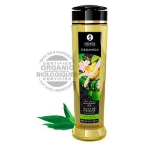 Shunga Massage Oil Green Tea - T? Verde Ex?tico