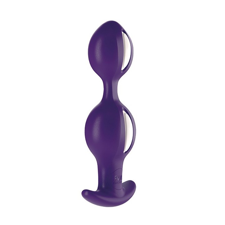 B Balls Duo White | Dark Violet