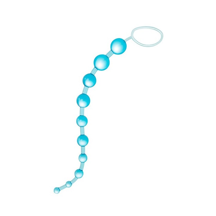Zahara Anal Beads Blue
