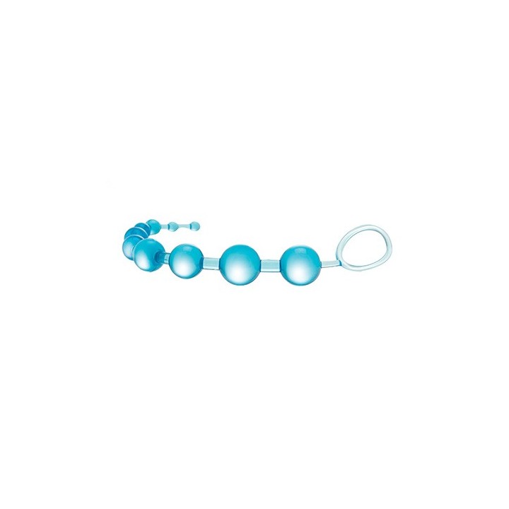 Zahara Anal Beads Blue
