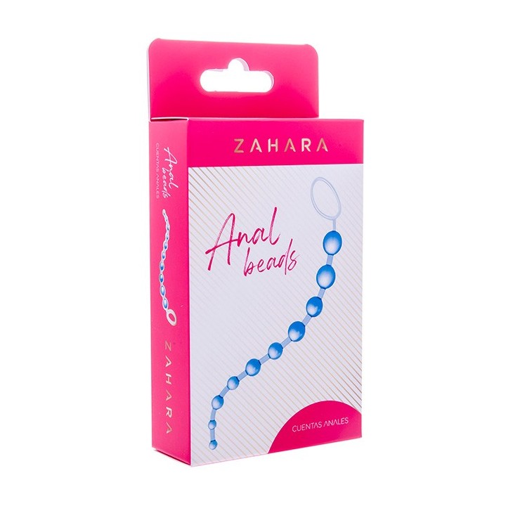 Zahara Anal Beads Blue