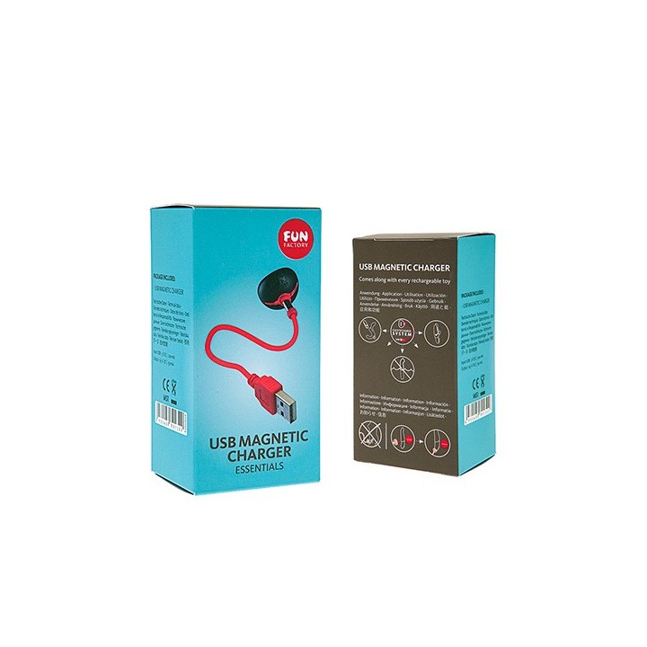 USB Magnetic Charger Red