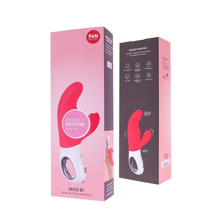 Miss Bi Candy Rose/White
