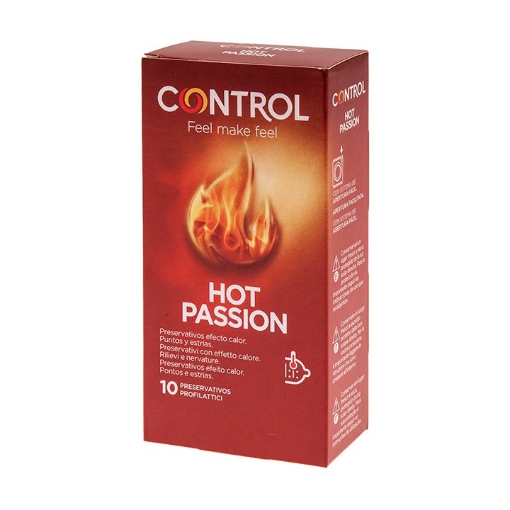 Control Hot Passion 10 Ud
